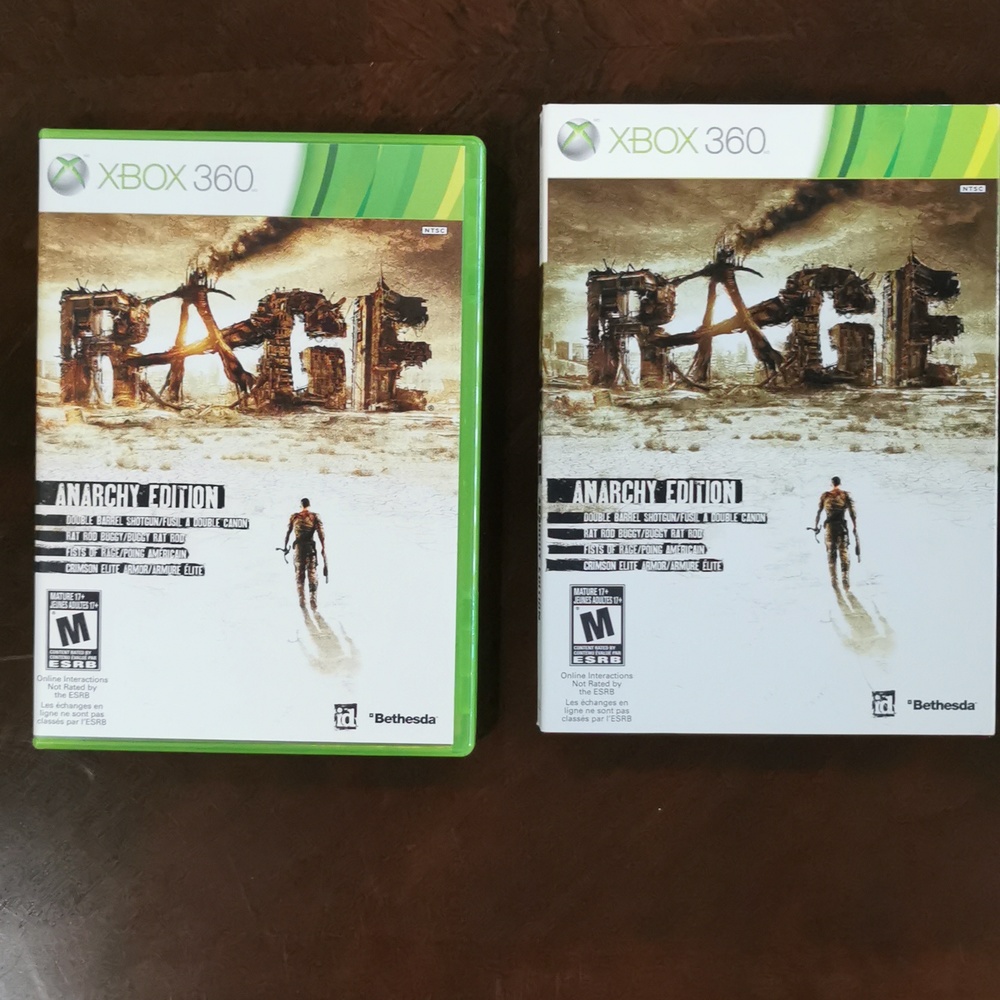 Rage anarchy edition Xbox 360